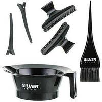 Затискачі, Мисочки, Пензлі для фарбування волосся