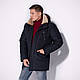 Зимова чоловіча куртка Vavalon KZ-161 navy - фото 2 - id-p373117898