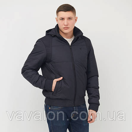Куртка демісезонна під гумку Vavalon KD-182 navy, фото 1