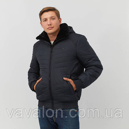 Зимова чоловіча куртка Vavalon KZ-282 navy, фото 1