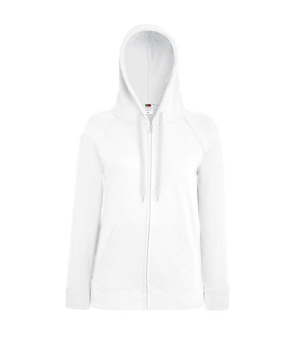 Жіноча толстовка на блискавці M, 30 Білий, фото 1