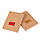 Красная дизайнерская кожаная обложка для паспорта, коллекция "Mehendi Art", фото 5