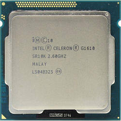 Процессор Intel Celeron Dual Core G1610 2x2.6GHz 5GTs 2MB  s1155 бу