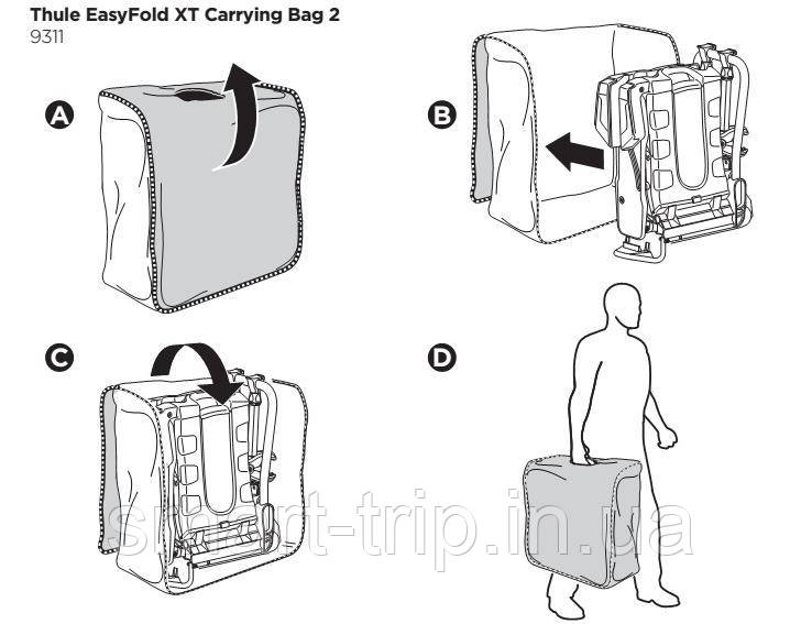 Thule easyfold xt online carrying bag 2 9311