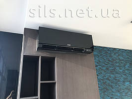 Установка дизайнерской серии Mitsubishi Electric серии Design Inverter в г.Киев.  5