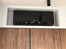 Установка дизайнерской серии Mitsubishi Electric серии Design Inverter в г.Киев.  19