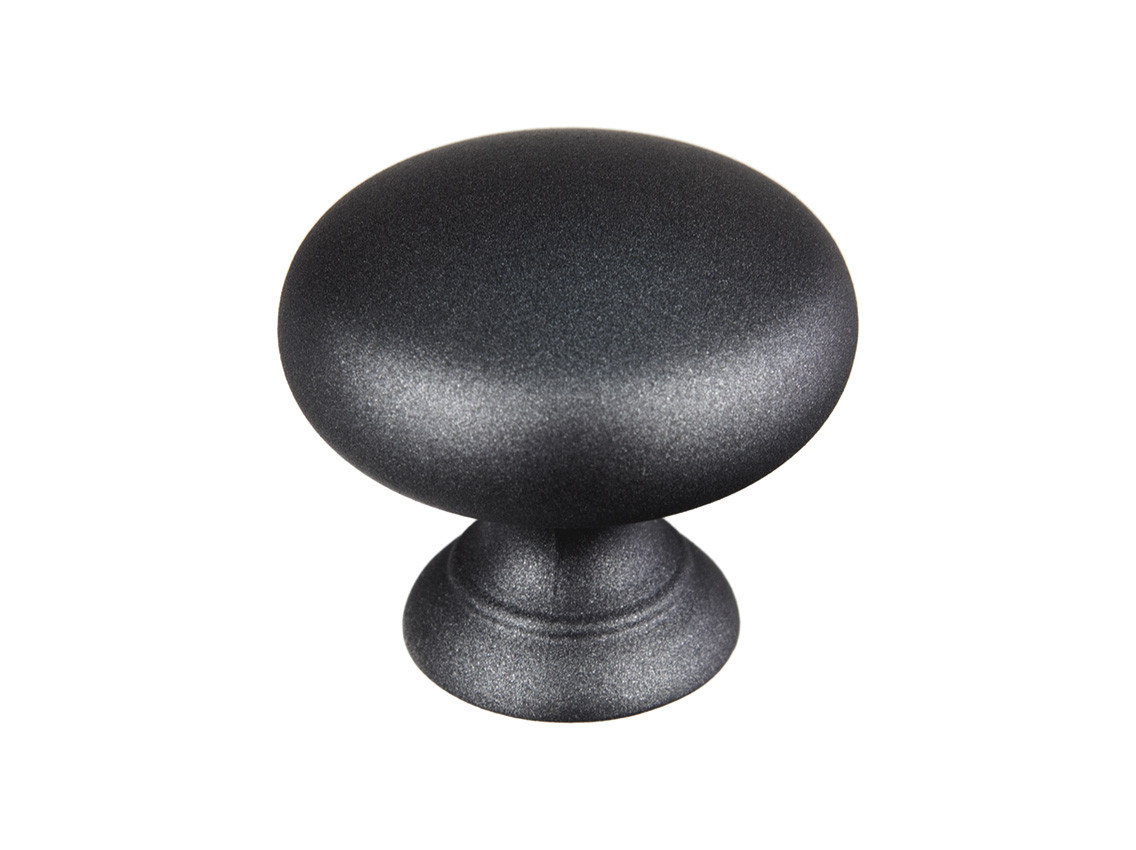 Ручка кнопка Gamet GN13-R213-PL Soft Touch графіт