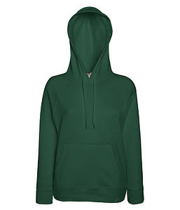 Жіноча кофта з капюшоном 2XL, 38 Темно-Зелений