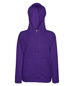 Жіноча кофта з капюшоном XS, PE Фіолетовий