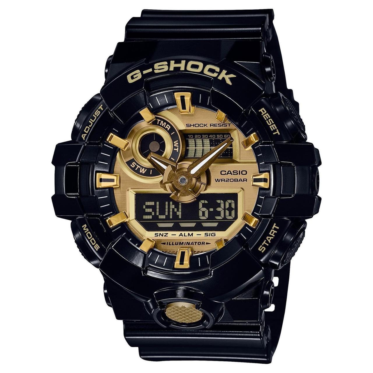 Чоловічий годинник  CASIO G-SHOCK GA-710GB-1A, фото 1