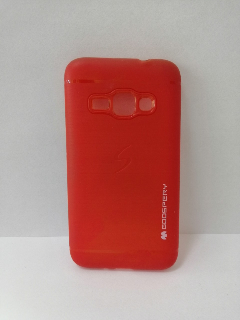 Чехол силикон Goospery для SAMSUNG GALAXY J1 2016  J120 red