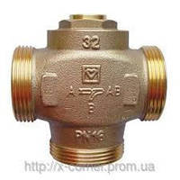Триходовий клапан HERZ DN 32 61 градус 0710 Триходовий клапан HERZ DN 32 61 градус