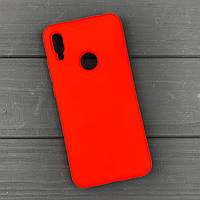 Силіконовий чохол на Huawei Y6 2019/ Y6 Pro 2019 /Y6 Prime 2019 /Y6s /Honor 8A Soft-touch All Sides Red