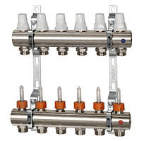 Колектор опалення з витратами 1" х 12 виходів ICMA(Ікма)