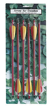 Стріли для арбалета, 6 штук з алюмінію