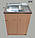 Тумба кухонна під накладну мийку 50х60х83 з ДСП, фото 3