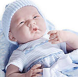 Лялька Новонароджений хлопчик JC Toys La Newborn Realistic Baby Boy, фото 2