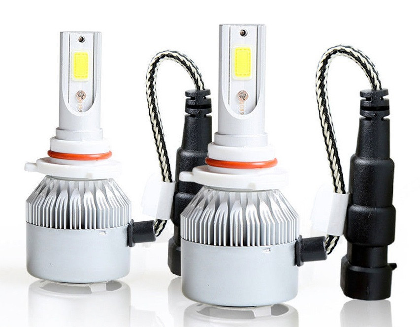 Комплект автомобільних LED ламп C6 в туманки 9005