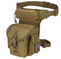 Сумка тактична поясна A90, койот