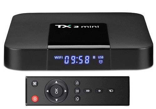 Медіаплеєр Android Smart TV Box Amlogic S905W 2GB(RAM) 16GB(ROM) Tanix TX3 Mini A