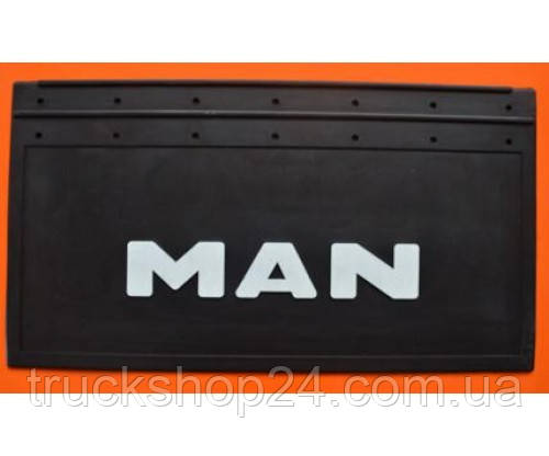 Бризговик MAN тиснений напис зад (650х350)
