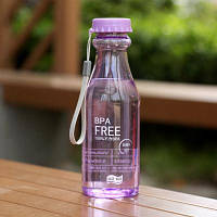 Спортивная Эко бутылка BPA Free для воды и напитков 550 мл Фиолетовый (SUN5361)