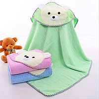 Рушник махровий дитячий з куточком 85х85