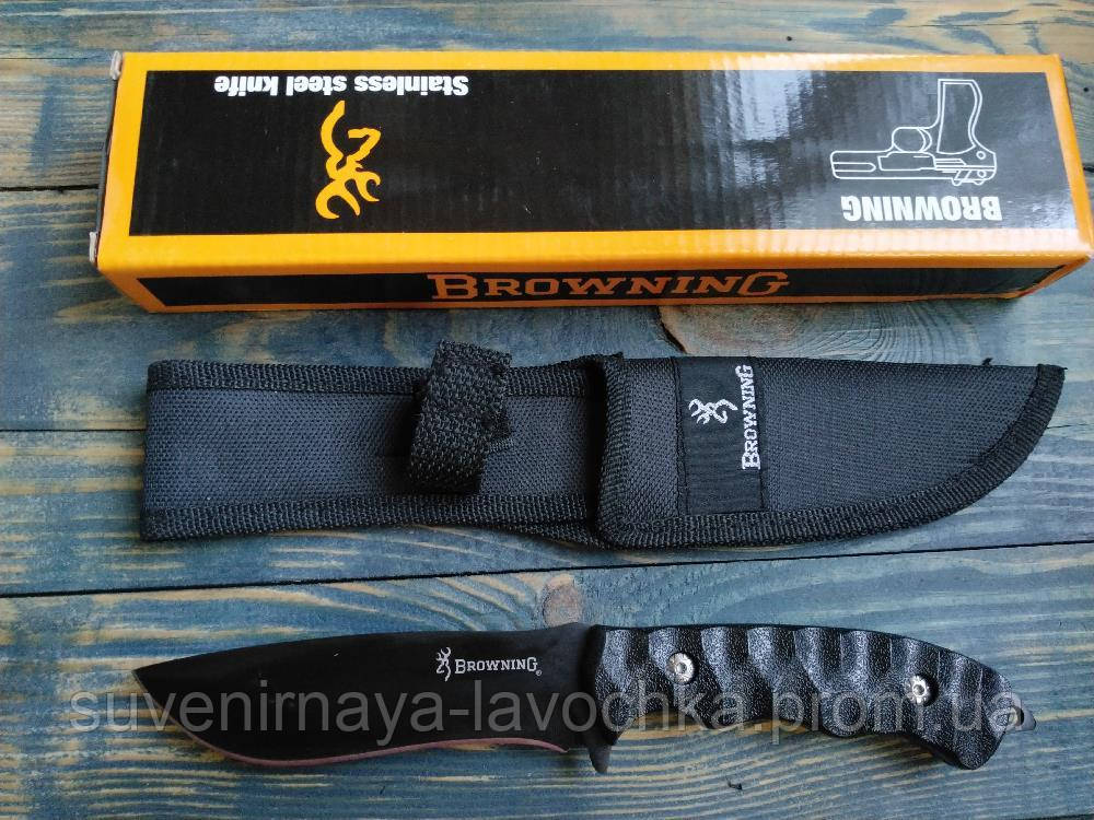 Ніж нескладною Browning Predator Military Фірмовий. Надійний, міцний