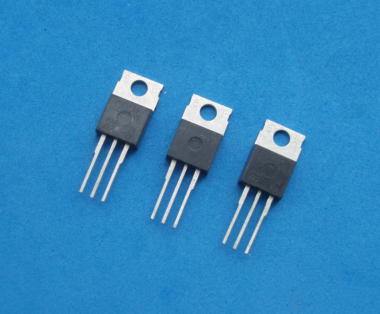 P16NF06 транзистор (STP16NF06) TO220 MOSFET 60 В, 16 А, цена 10 грн ...