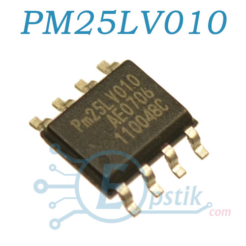PM25LV010, мікросхема пам'яті 1 Mbit SPI Interface, SOP8