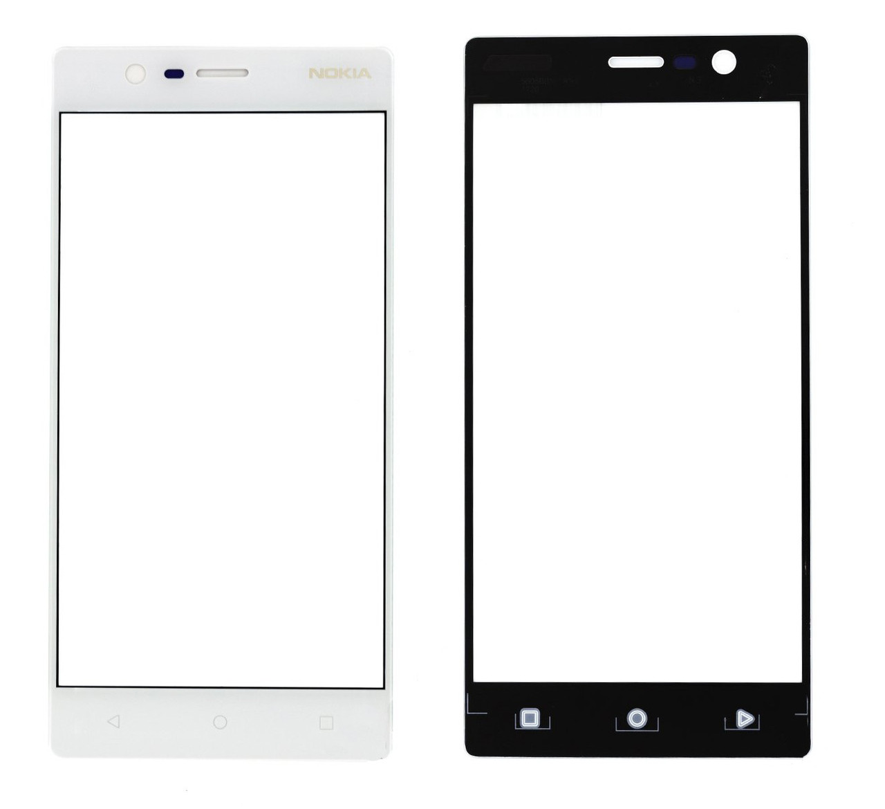 Корпусне скло на Nokia 3 dual sim TA-1032 white