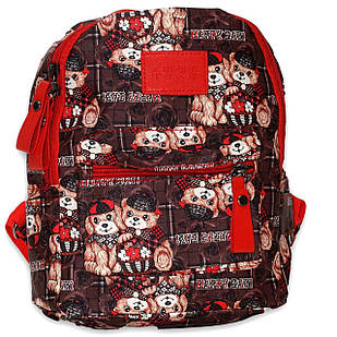 Рюкзак дитячий Цуценя червоний