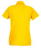 Жіноча футболка поло Преміум S, Сонячно-Жовтий, фото 2