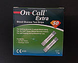 On call extra глюкометр тест смужки 10/2026 Офіційний імпорт!, фото 2