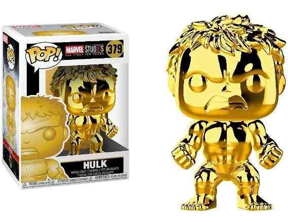 Фігурка Funko Pop Фанко Поп Marvel Studios 10 Hulk Chrome Марвел Халк 10 cм МS hulk 379, фото 1