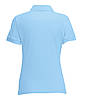 Жіноча футболка поло 65/35 S, Небесно-Блакитний, фото 2