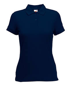 Жіноча футболка поло 65/35 M, Глибокий Темно-Синій