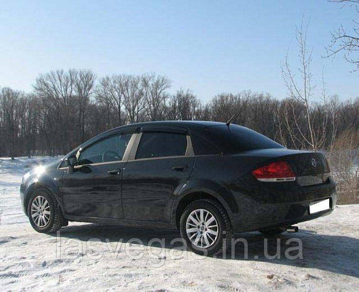 Вітровики, дефлектори вікон Fiat Linea 2007> (HIC)