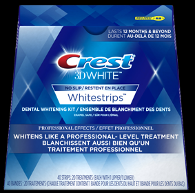 Відбілюючі смужки для зубів Crest Whitestrips 3D Professional Effects 1Х2 шт