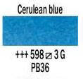 Фарба акварельна Rembrandt (598) Церулеум синьо-зелений, туба 10мл, Royal Talens, 5015980