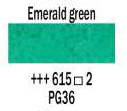 Фарба акварельна Rembrandt (615) Смарагдовий зелений, туба 10мл, Royal Talens, 5016150