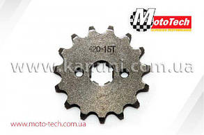 Зірка ланцюга передня провідна 420-15Т Nostalgia/Delta/Alpha Mototech