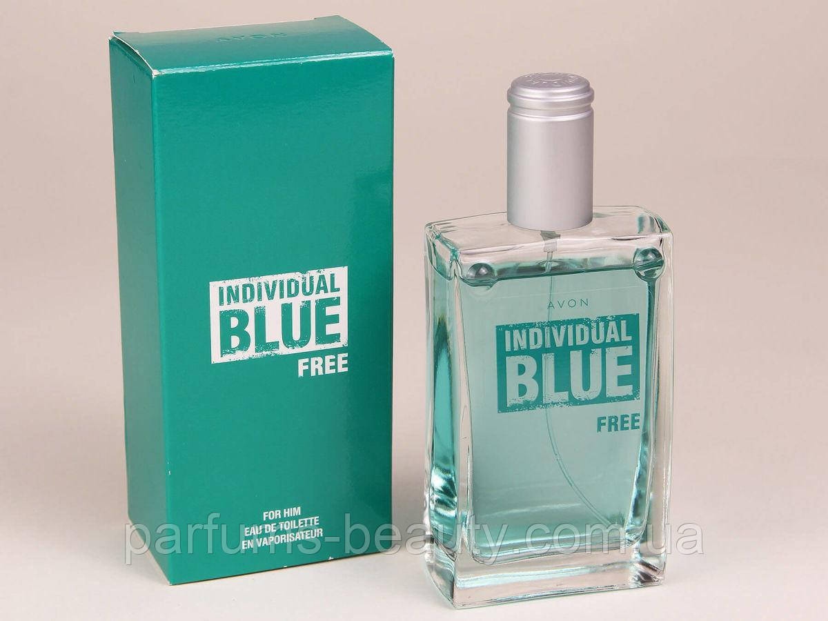 Туалетна вода Individual Blue Free Avon (100 мл)