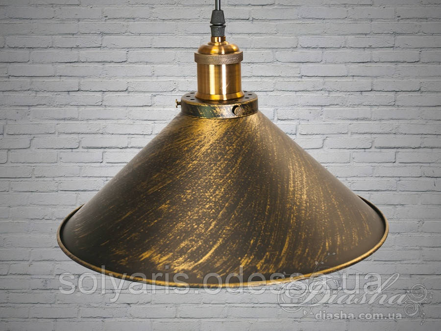 Люстра-підвіс світильник у стилі Loft 5586-300-BK-G (30 см)
