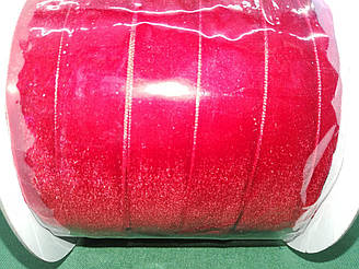 Оксамитова стрічка 2 см 50 ярдів