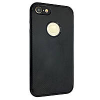 Чехол-накладка DK силикон с пластик бортом iPaky для Apple iPhone 7 / 8 (black)