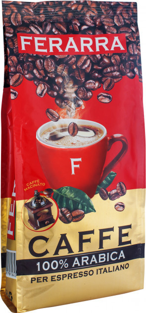 Кава мелена Ferarra Caffe 100% Арабіка 200 г