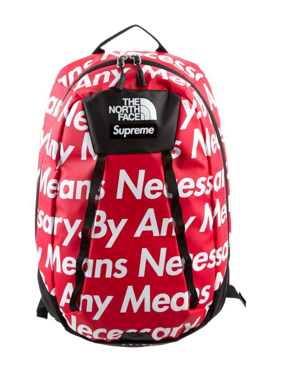 РЮКЗАК SUPREME X THE NORTH FACE ЧЕРВОНИЙ ЧОЛОВІЧИЙ ЖІНОЧИЙ УНІСЕКС