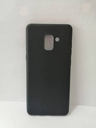 Чохол силікон OU для SAMSUNG GALAXY A8 Plus 2018 A730F Black, фото 1