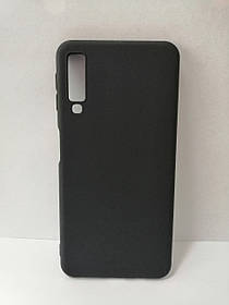 Чохол силікон SMTT для SAMSUNG GALAXY A7 2018 A750F Black